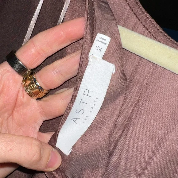 ASTR the Label Marin Dolman Sleeve Midi Dress in Brown - Picture 4 of 5